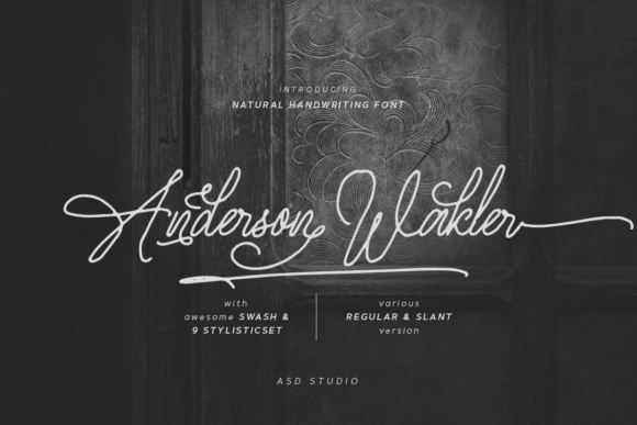 Anderson Wakler: A Vintage Script for Business