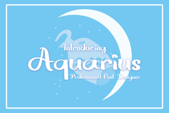 Aquarius: A Bold Script Font for Business