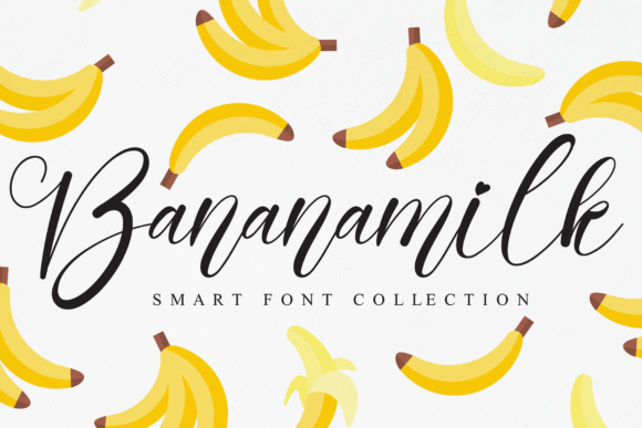 Bananamilk Font: Elegant Script for Creative Makers