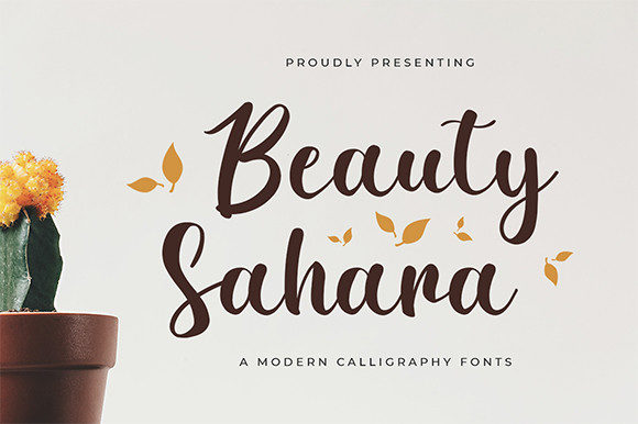 Beauty Sahara: A Font That Speaks to Your Brand