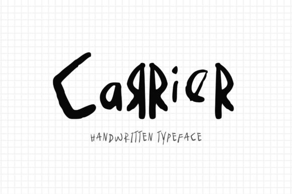 Carrier: A Quirky Font for Bold Campaigns