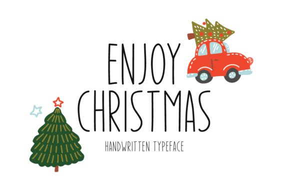 Enjoy Christmas Font Review