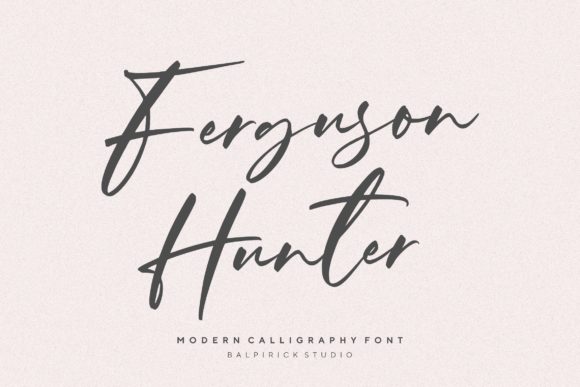Ferguson Hunter Font Review