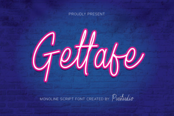 Gettafe: Elegant Script Font for Digital Marketing