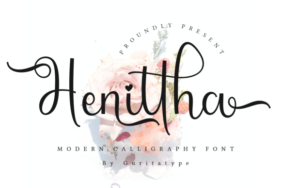 Henittha: A Luxurious Script Font
