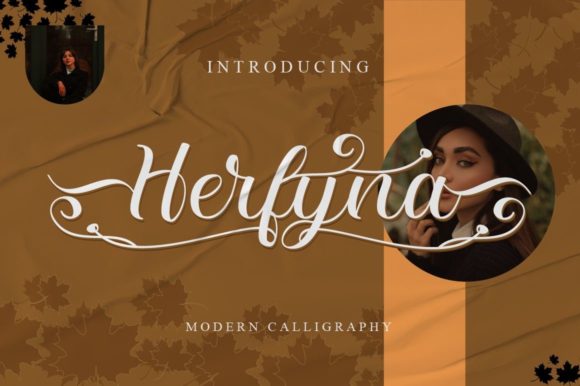 Herfyna: A Refined Script Font