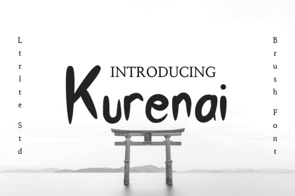 Kurenai: A Magical Script Font