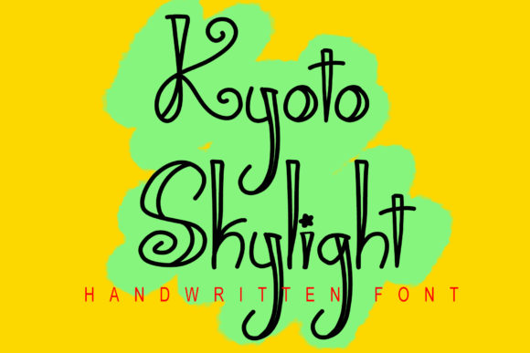 Kyoto Skylight Font Review