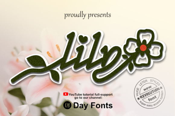 Lily: A Script Font for Web Design