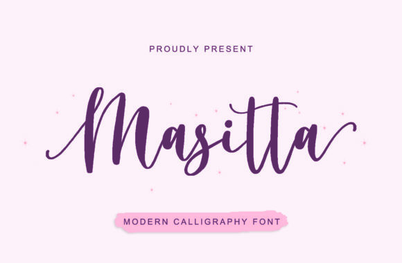 Masitta: A Script Font for Impactful Campaigns