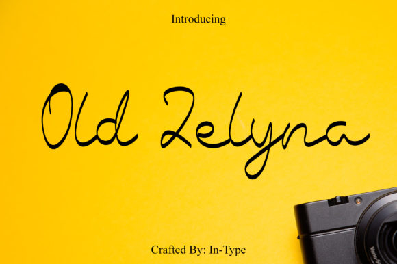 Old Zelyna: A Font That Dances for Your Brand