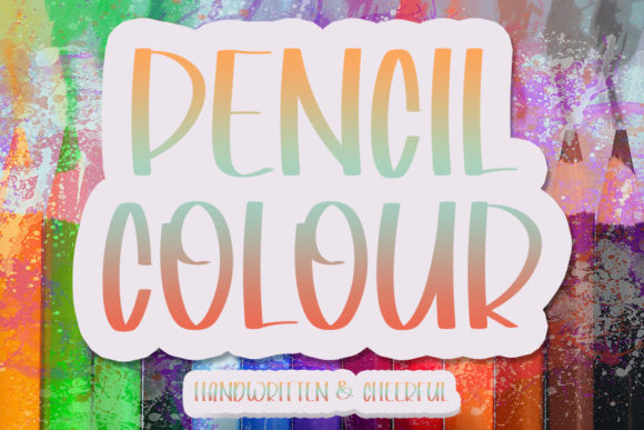 Pencil Colour Font Review