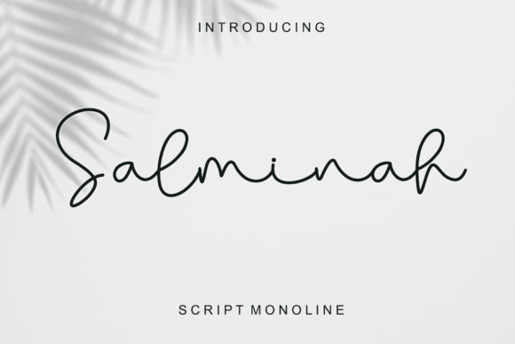 Salminah: A Stylish Font for Business