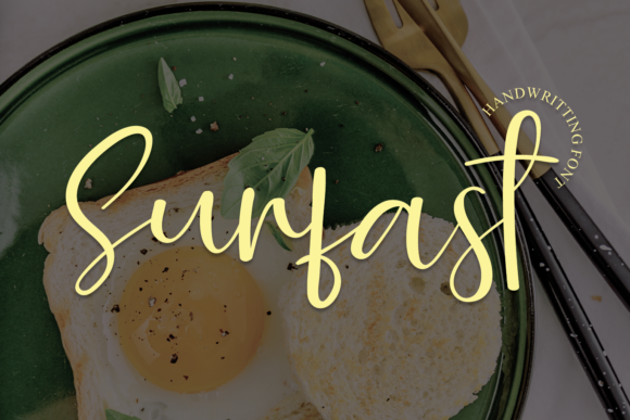 Sunfast: A Playful Script Font
