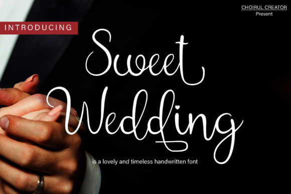 Sweet Wedding Font: Timeless Elegance for Marketing