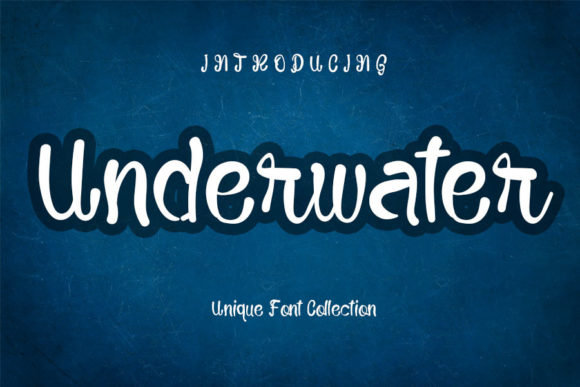 Underwater: A Sweet Handwritten Font