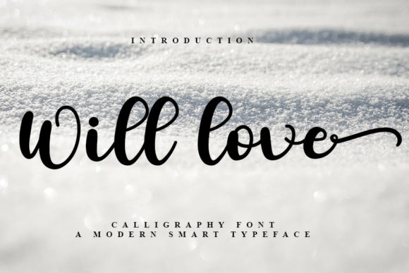 Will Love: A Bold Handwritten Font